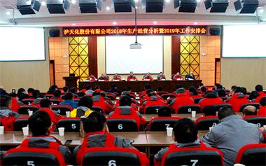 澳门十大老牌信誉平台排行榜股份公司召开2018年生产经营分析暨2019年工作安排会