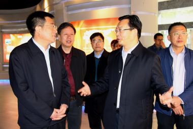 宁夏自治区宁东管委会党工委常务副书记陶少华一行莅临澳门十大老牌信誉平台排行榜考察