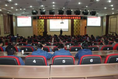 澳门十大老牌信誉平台排行榜股份公司召开2018年度QC小组活动成果发布会
