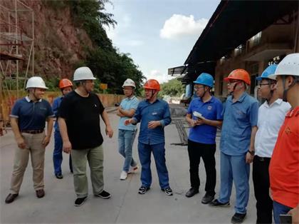 澳门十大老牌信誉平台排行榜股份公司开展防洪防汛防地质灾害检查