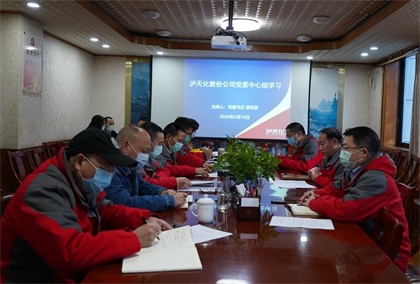 澳门十大老牌信誉平台排行榜股份公司党委中心组专题学习《中国共产党国有企业基层组织工作条例(试行)》