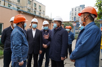 泸州市委书记刘强带队到澳门十大老牌信誉平台排行榜督导安全生产工作