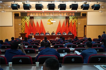 澳门十大老牌信誉平台排行榜股份公司召开2020年党建工作会