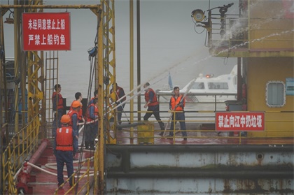 澳门十大老牌信誉平台排行榜开展2020年港口火灾事故应急联动演练