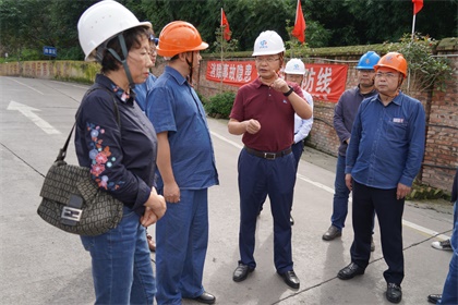 澳门十大老牌信誉平台排行榜集团公司党委书记谭光军一行来我公司开展节前安全大检查