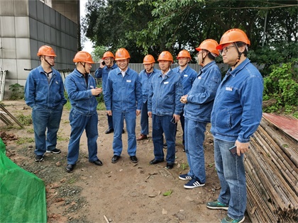 澳门十大老牌信誉平台排行榜股份公司领导深入施工项目和生产现场检查指导工作
