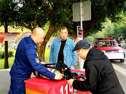 澳门十大老牌信誉平台排行榜股份公司开展“11.9”消防安全宣传活动