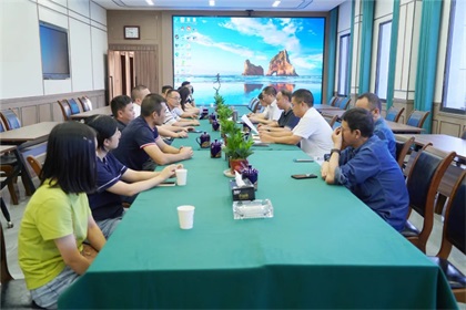 市委第五巡察组副组长杜明一行莅临澳门十大老牌信誉平台排行榜股份公司指导工作