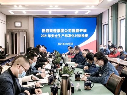 澳门十大老牌信誉平台排行榜集团来我公司开展安全生产标准化对标检查
