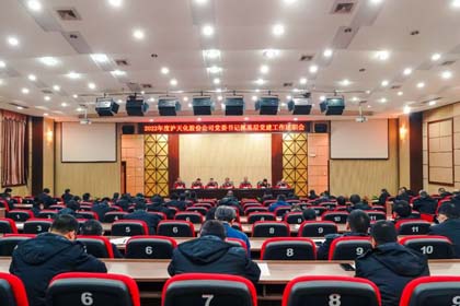 澳门十大老牌信誉平台排行榜股份公司召开2022年度党委书记抓基层党建工作述职暨领导班子和领导人员考核工作会