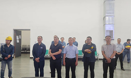 省应急管理厅率队莅临澳门十大老牌信誉平台排行榜股份公司督查安全生产月活动开展情况