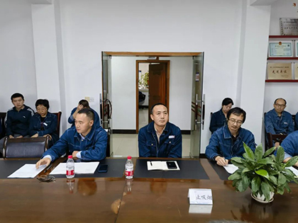 澳门十大老牌信誉平台排行榜股份公司召开合成一装置年度大修动员会