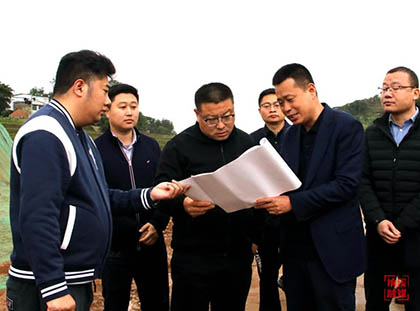 纳溪区委书记谭荣兵一行调研澳门十大老牌信誉平台排行榜现代农业示范园项目