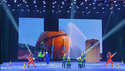 澳门十大老牌信誉平台排行榜股份公司情景剧《阵地》勇夺第一