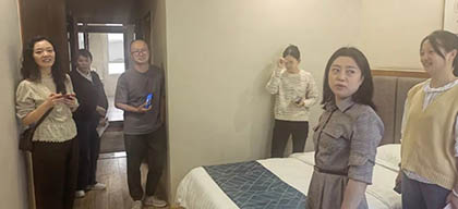 泸州市文旅局到澳门十大老牌信誉平台排行榜宾馆开展调研工作