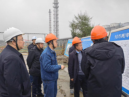 澳门十大老牌信誉平台排行榜股份公司党委书记、董事长廖廷君走访重点项目要求全力推进项目建设