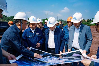 泸州市国资委党委书记、主任张学彬率队督导澳门十大老牌信誉平台排行榜重大项目建设和企业安全生产工作